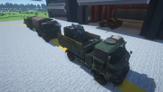Mcheli addon IFA W50 LA and 25mm AA gun