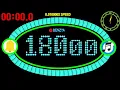 180 seconds countdown timer alarm 0 01X 3 0X speedup and down