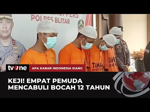 Kenalan di Medsos, Empat Pria Gilir Bocah 12 Tahun