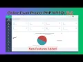 Online Examination System Project in PHP MYSQL Version-2