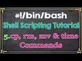 Shell Scripting Tutorials-5 Copy Remove Move and Time Commands Tech Arkit