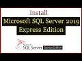 How to Install SQL Server Express 2019 on Windows 10