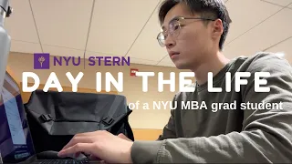 day in the life of a NYU MBA student - first week of Spring
