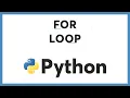 Python For Beginners - 4 For Loop Range Python Full Course Python In Telugu Python Course