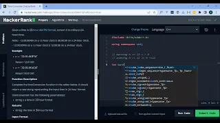 HackerRank Time conversion