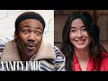 Donald Glover Maya Erskine Take Lie Detector Tests Vanity Fair