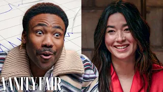Donald Glover Maya Erskine Take Lie Detector Tests Vanity Fair