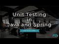 Unit Testing In Java and Spring - Learn Stuff Academy