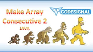 Make Array Consecutive 2 - Codesignal