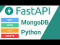 FastAPI MongoDB REST API in Python CRUD Operations Swagger PyMongo