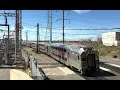 NJ TRANSIT New York Penn Station bound commuter service on NE Corridor at Secaucus NJ