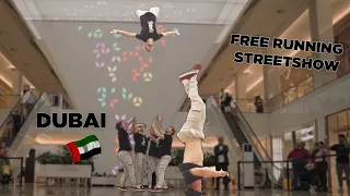 Acrobatic Streetshow in Dubai - Flipping Art