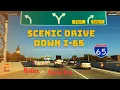 Scenic Drive Down I-65 South - Marion County Indianapolis Indiana