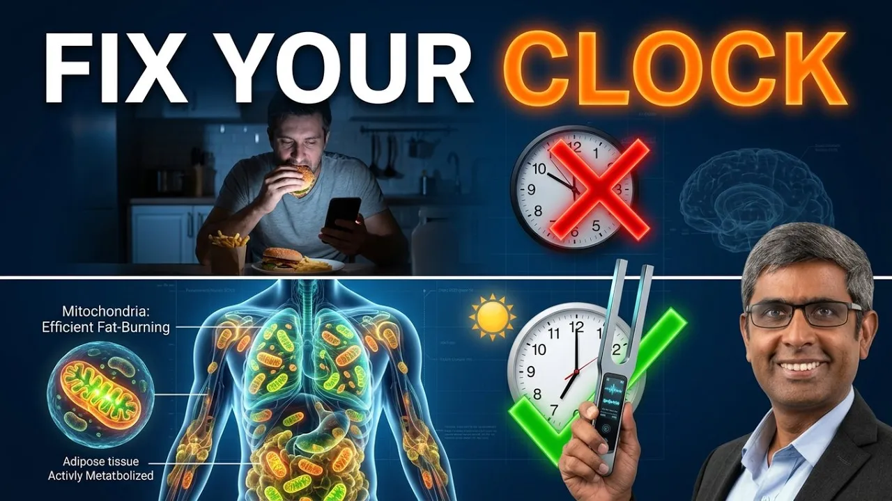 The Circadian Secret: Protect Your Brain from Alzheimer’s & Cancer | Dr. Satchin Panda