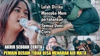 dramer famor mania tidak tahan sampai tersungkur dengan penuh air mata di lokasi