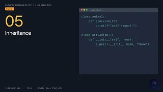 Python Intermediate Inheritance Lesson 5