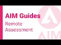 Remote Assessment Guide