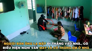Người lạ sông thẳng vào nhà nói là bán dầu thơm.. có biểu hiện lạ may mắn là có thằng em trai ở nhà