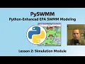 PySWMM Lesson 2 - Simulation Module
