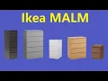 Ikea Malm chest of drawers assembly