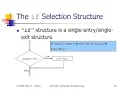 how to use selection structure Control structure in GW basiccs by sam if-then structure if-then-else