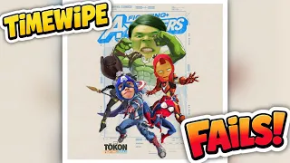 【TIME WIPE FAILS!】MARVEL AVENGERS VFX Bloopers!マーベルアベンジャーズNG集!