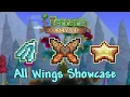 Terraria 1 4 - All Wings showcase in Journey s End