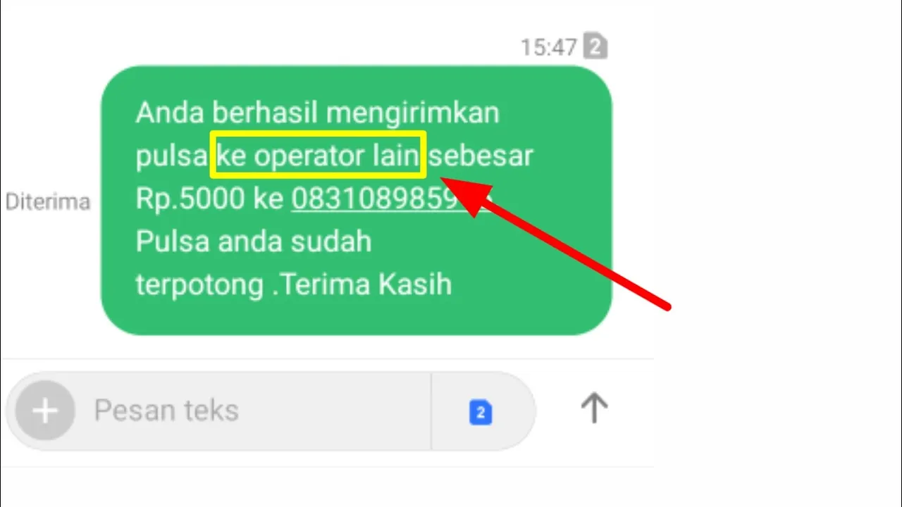 Cara Transfer Pulsa 3 / Tri - Tanpa Ribet - Tinggal Ketik Ini