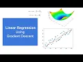 Linear Regression from scratch using Gradient Descent Part-1 Theory