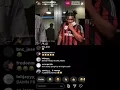 Malik on ig live with datbitchBarbie