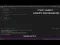 C Programming Language Project 69 Static Assert - Generic Program Created by Trishanth Kumar