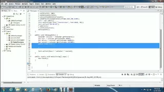 how to make digital clock in java eclips bengali tutorial text 1