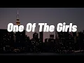 The Weekend, JENNIE, Lily Rose Depp - One Of The Girls (Lyrics)