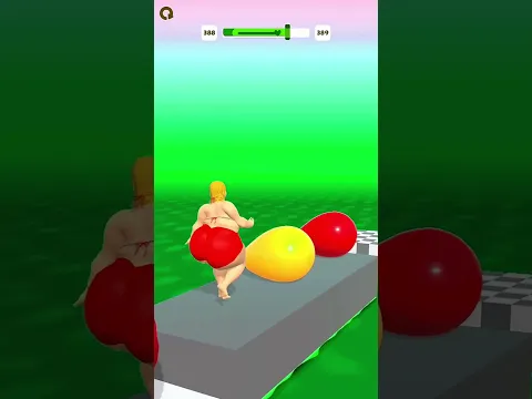Squeezy Girl Fun Reverse Jumping Gameplay #shorts #squeeze #usa