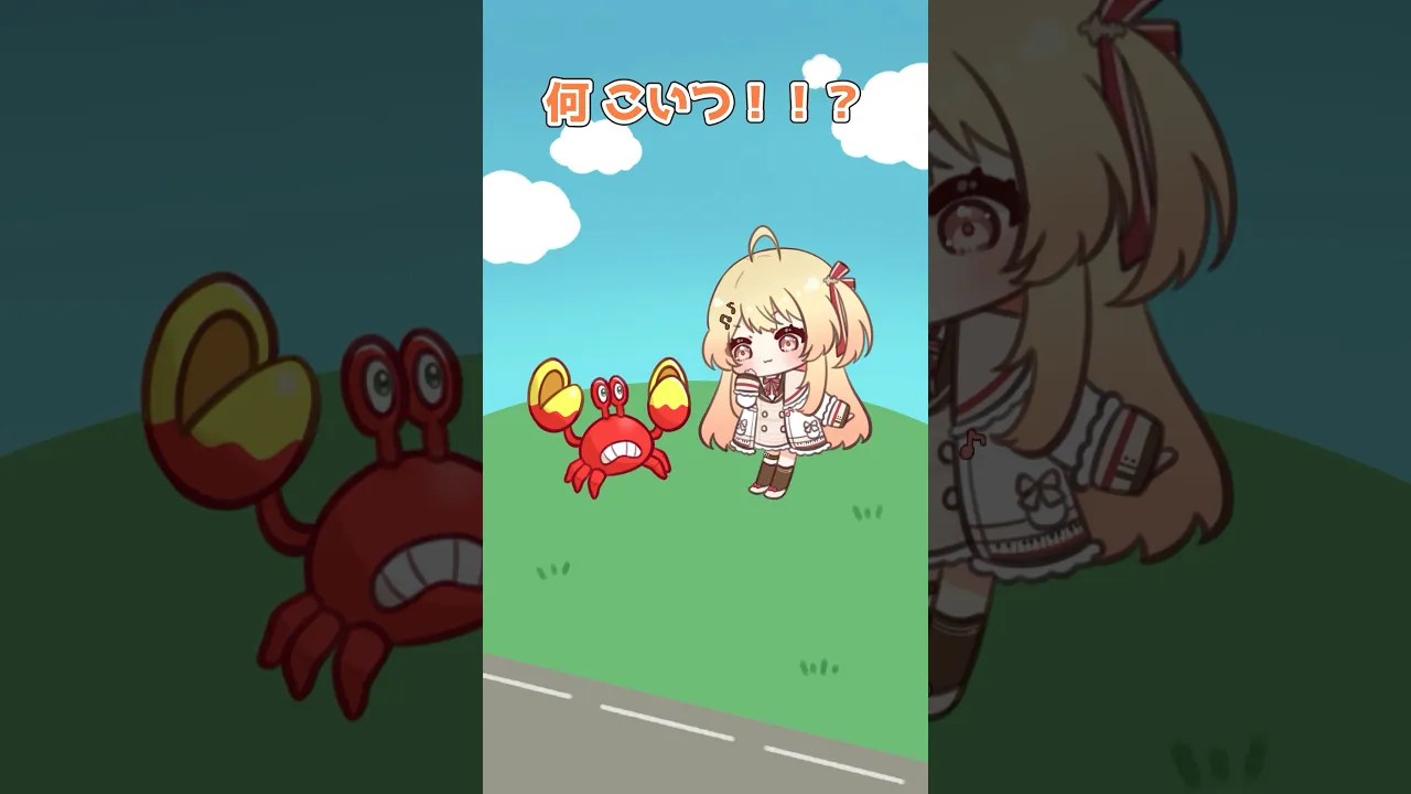 【手書き】マリオカートワールドの新キャラを見た奏ｗｗｗ【音乃瀬奏】#VTuber #shorts #ホロライブ