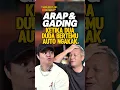 Download Lagu Reza Arap ketemu Gading udah auto ngakak‼️😂 #yb #ybrap #marapthon #gadingmarten #podcast #shorts