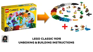 LEGO CLASSIC 11015 ideas Unboxing and Building instructions