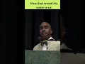Lagu How God reveal his voice to us  Pastor Gino Jennings  #shorts