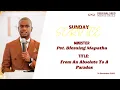 Lagu 2025-1214AM - From An Absolute To A Paradox - Pastor Blessing Mapatha