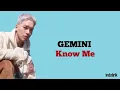 GEMINI (제미나이) – Know Me | Lirik Lagu Terjemahan