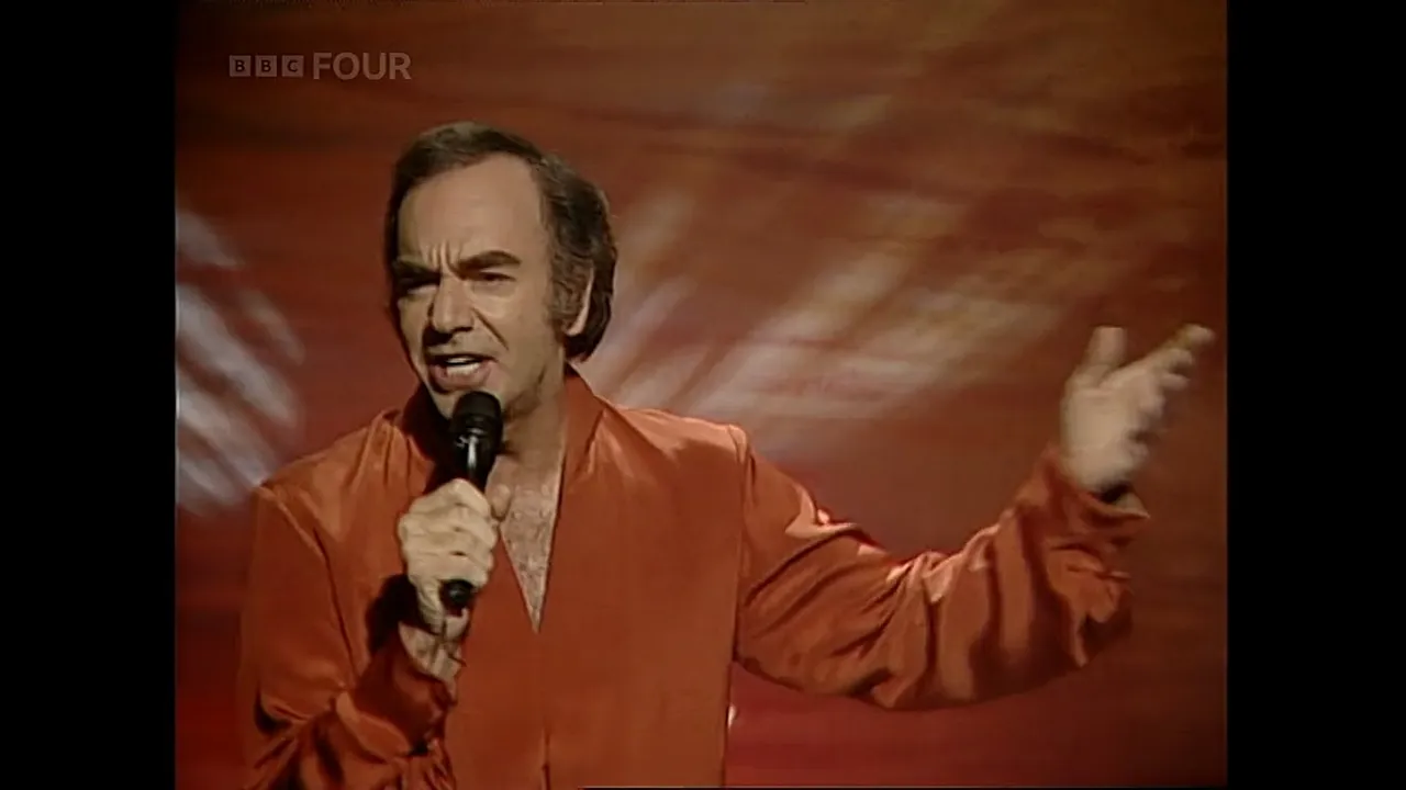 Neil Diamond  - Morning Has Broken - TOTP  - 1992