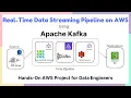 Real-Time Data Pipeline with Apache Kafka and AWS AWS MSK Hands-on Data Engineering Project