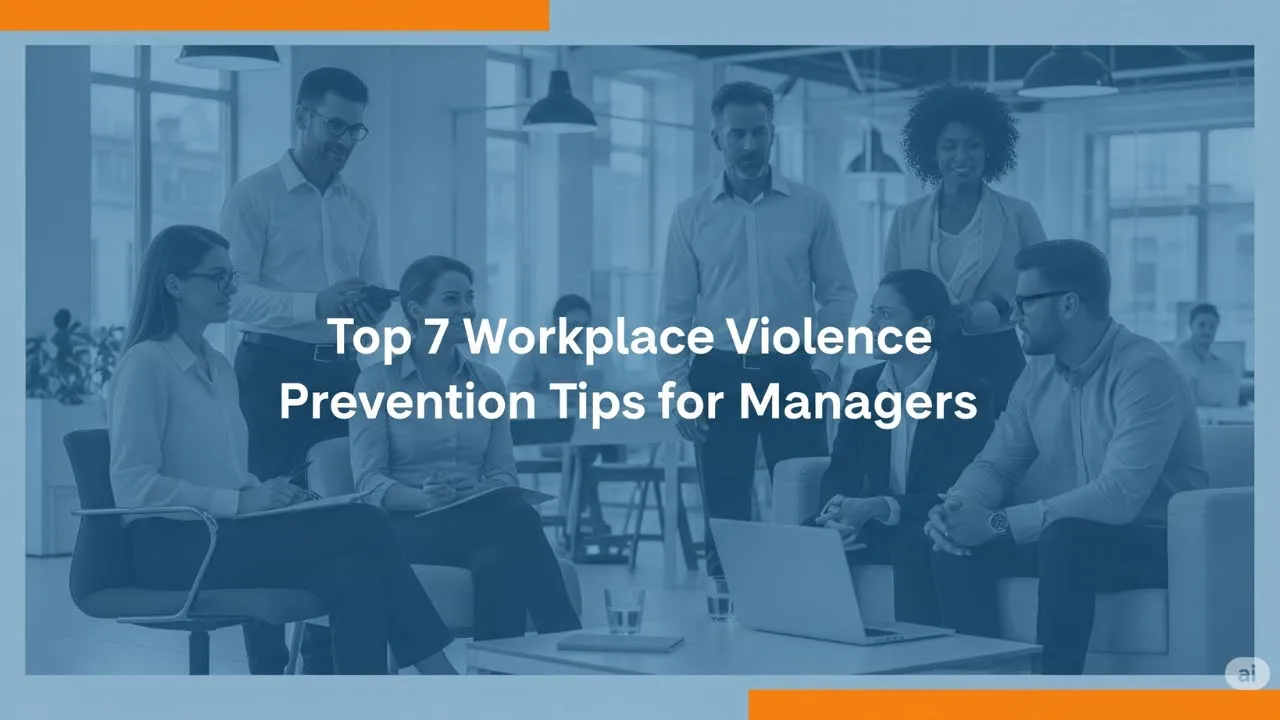 Top 7 Workplace Violence Prevention Tips for Managers