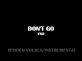 [HIDDEN VOCALS/INSTRUMENTAL] EXO - Don't Go