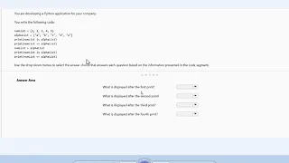 Python Exam Preparation Part