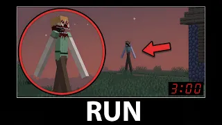 Minecraft wait what meme part 175 - Scary tall Alex