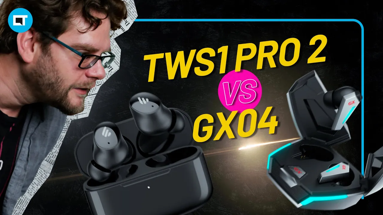 TWS1 PRO 2 vs GX04: Qual é o melhor fone Bluetooth da Edifier para gamers?