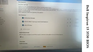 Dell Inspiron 15 3530 - How to Enter BIOS and Boot Menu Options