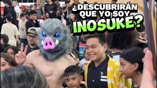 Me aparezco en la convención de cómics a ver quién me reconoce de Inosuke