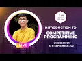 Introduction to Competitive Programming ft. Priyansh Agarwal